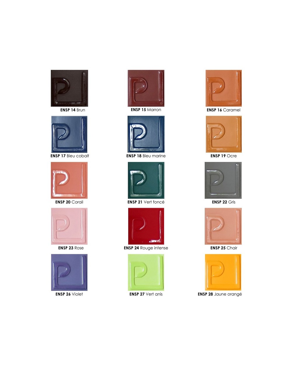 ENGOBE FAÏENCE LIQUIDE SANS PLOMB VERT MEDIUM 1KG ENSP21LL