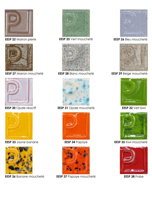 ÉMAIL FAÏENCE LIQUIDE OPAQUE À EFF. SS PLB MOUCHETÉ BLEU 1KG EESP26LL