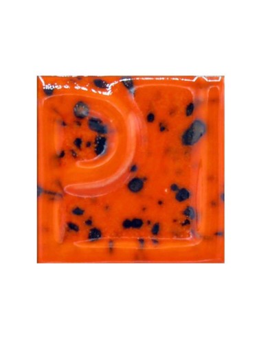 ÉMAIL FAÏENCE LIQUIDE OPAQUE À EFFET SS PLOMB MOUCHETÉ PAPAYE 1KG