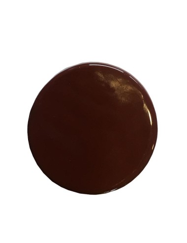 ÉMAIL FAÏENCE LIQUIDE TRANSP. SS PLB BRILL. MARRON FONCÉ 1KG SOL09/10