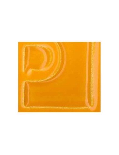 ÉMAIL FAÏENCE TRANSPARENT SS PLOMB BRILLANT JAUNE ORANGÉ VIF XP3050/T