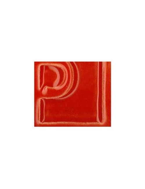 ÉMAIL FAÏENCE TRANSPARENT SS PLOMB BRILLANT ROUGE VIF XP3052/T