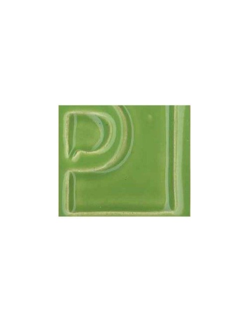 ÉMAIL FAÏENCE TRANSPARENT SANS PLOMB BRILLANT VERT KIWI XP3257/T