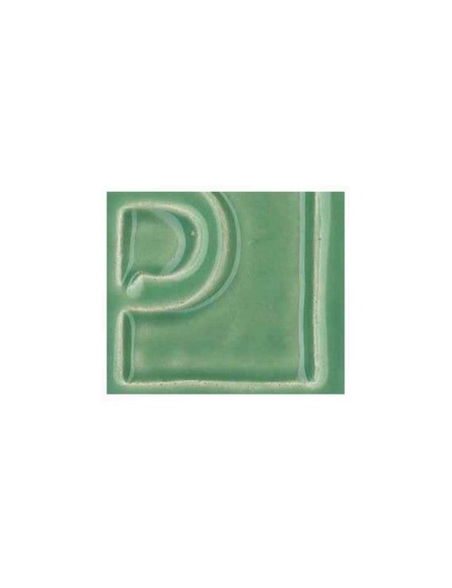 ÉMAIL FAÏENCE TRANSPARENT SANS PLOMB BRILLANT VERT NIL VIF XP3060/T
