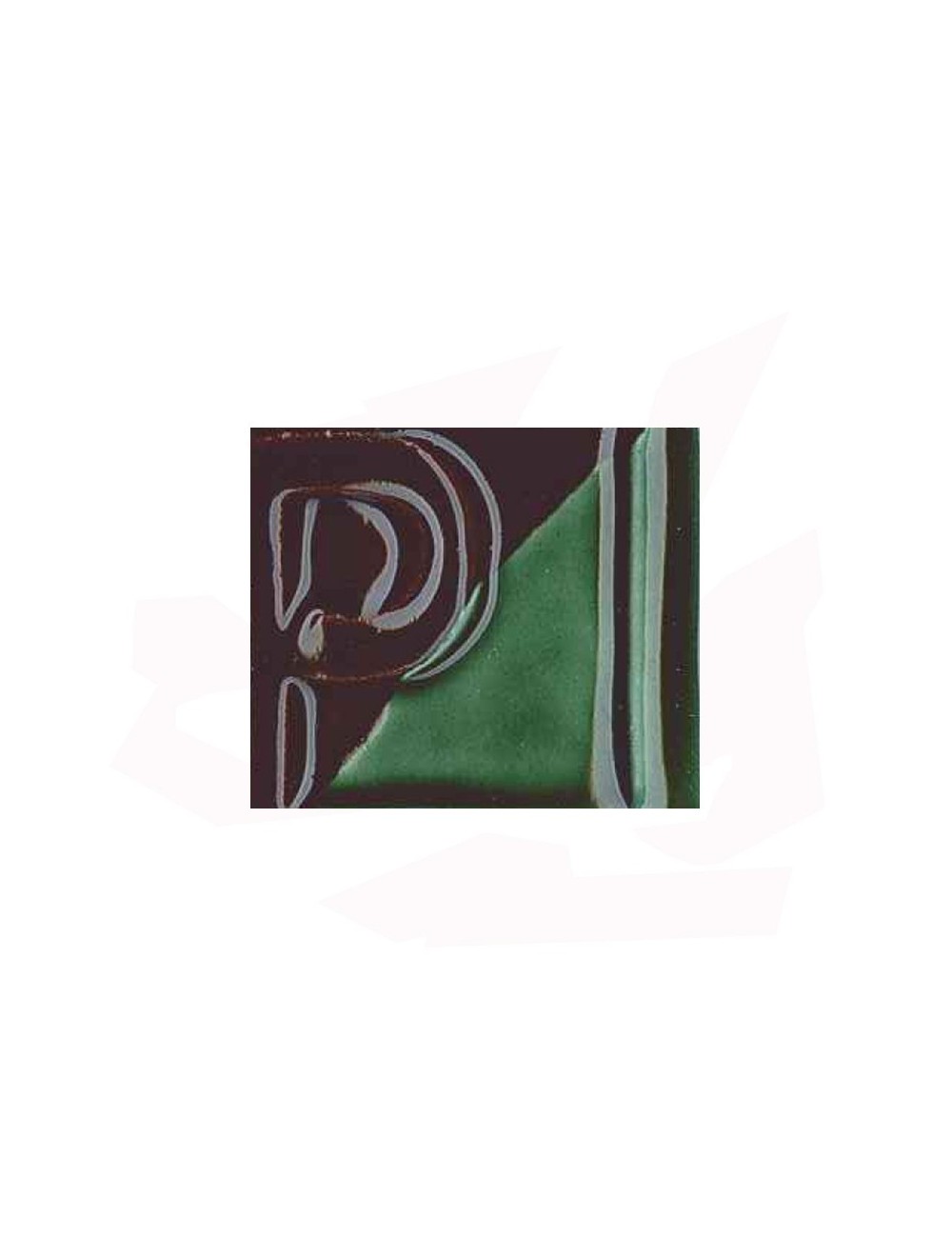 ÉMAIL FAÏENCE TRANSPARENT SANS PLOMB BRILLANT VERT XP3025