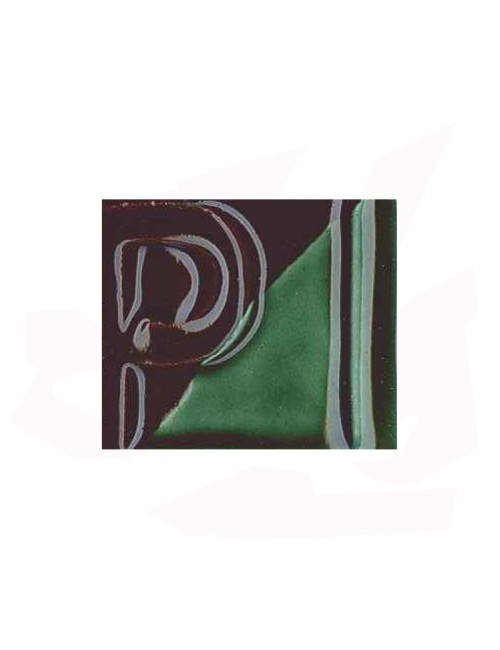 ÉMAIL FAÏENCE TRANSPARENT SANS PLOMB BRILLANT VERT XP3025