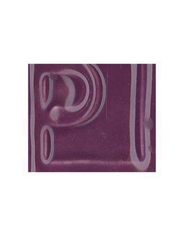 ÉMAIL FAÏENCE TRANSPARENT BRILLANT AUBERGINE - "Méditerrannée" E68005