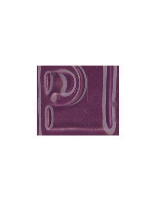 ÉMAIL FAÏENCE TRANSPARENT BRILLANT AUBERGINE - "Méditerrannée" E68005