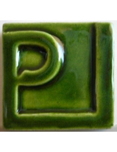 ÉMAIL FAÏENCE TRANSPARENT BRILLANT VERT DE CUIVRE 5565 (ss cuivre)