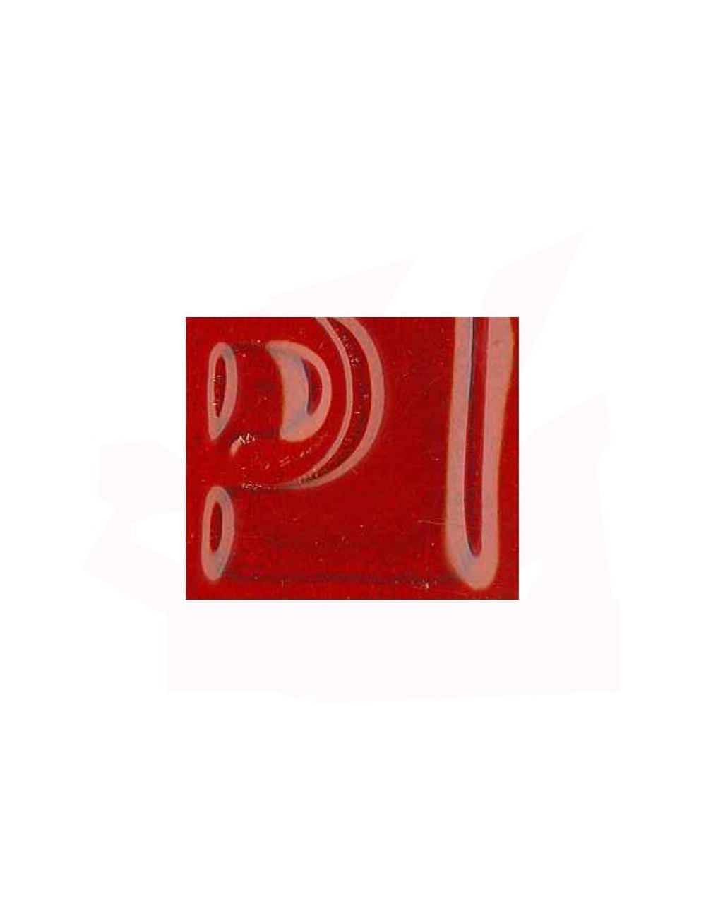 ÉMAIL FAÏENCE OPAQUE BRILLANT CADMIUM ROUGE GRENAT M7516
