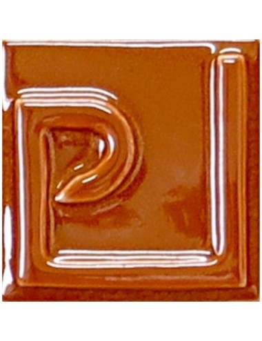 ÉMAIL FAÏENCE OPAQUE SANS PLOMB BRILLANT CADMIUM CANNELLE EECS0