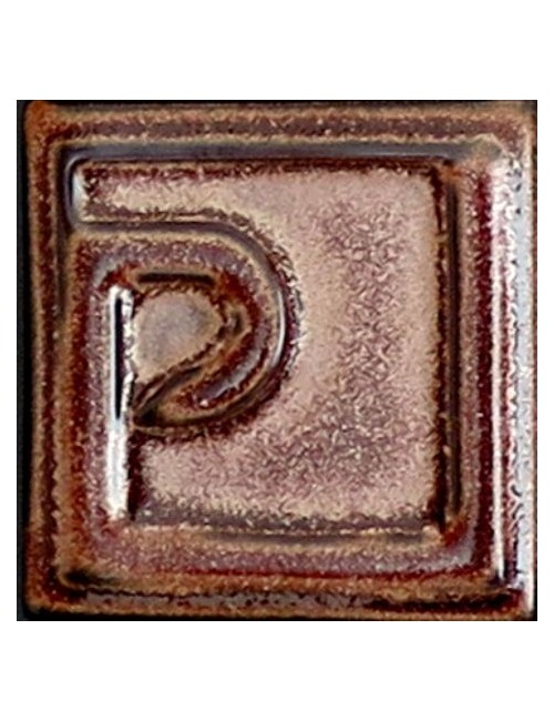 ÉMAIL FAÏENCE À EFF. AVENTURINE SS PLB BRIL. LUSTRE NOIR MOIRÉ E21017