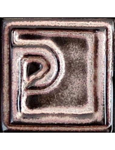 ÉMAIL FAÏENCE À EFFET AVENTURINE SS PLB BRIL. LUSTRE POURPRE E21017