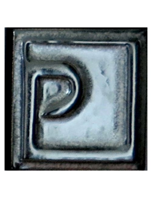 ÉMAIL FAÏENCE À EFFET AVENTURINE SS PLB BRIL. SATINÉ NOIR E2101/46