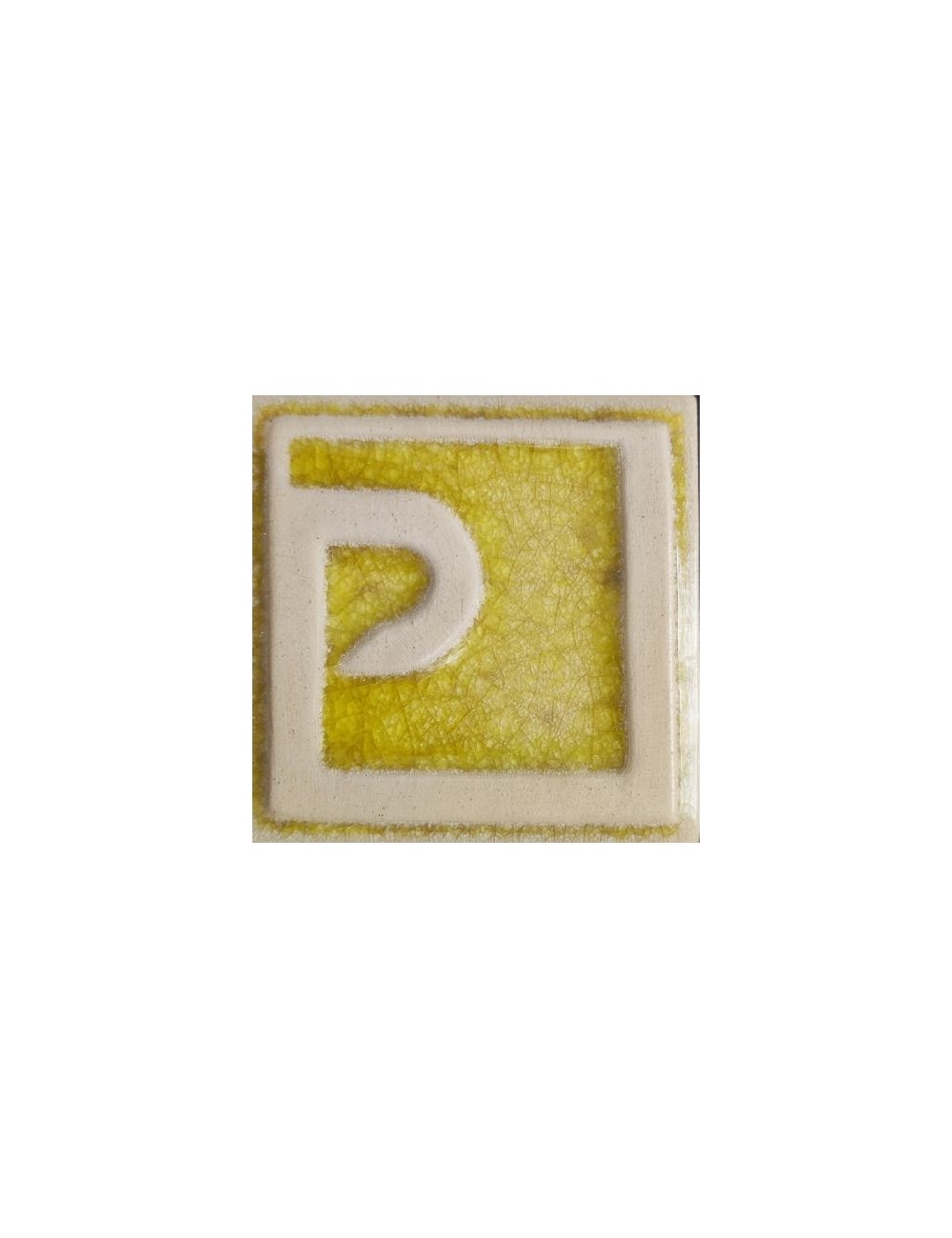 ÉMAIL FAÏENCE TRANSPARENT GROSSE ÉPAISSEUR JAUNE GE401