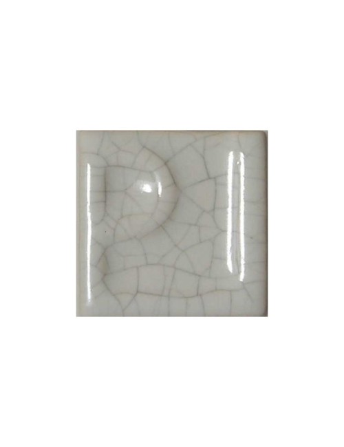 ÉMAIL FAÏENCE & RAKU CRAQUELÉ BRILLANT BLANC 5895