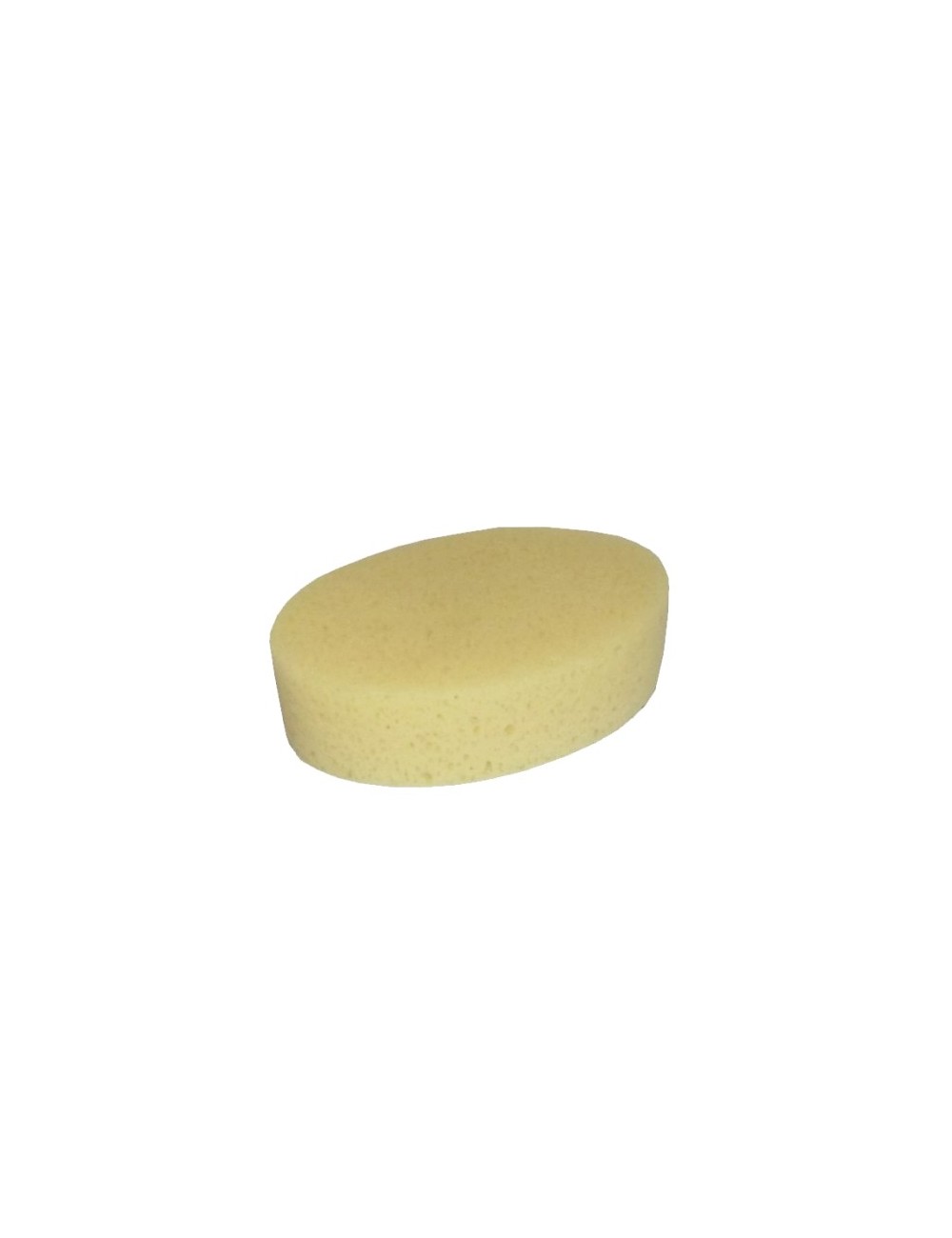 EPONGE OVALE 115X75X38mm ASPECT NATUREL FIN