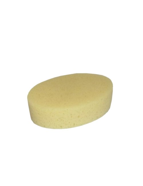EPONGE OVALE 115X75X38mm ASPECT NATUREL FIN