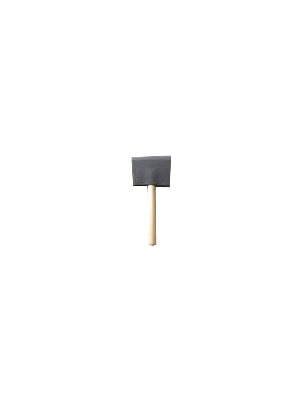 PINCEAU MOUSSE MANCHE BOIS L.75 MM