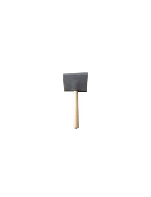 PINCEAU MOUSSE MANCHE BOIS L.75 MM