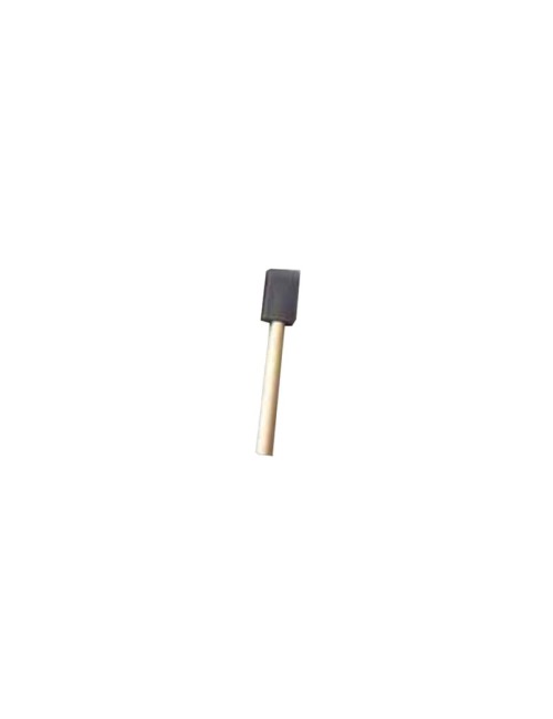 PINCEAU MOUSSE MANCHE BOIS L.25 MM