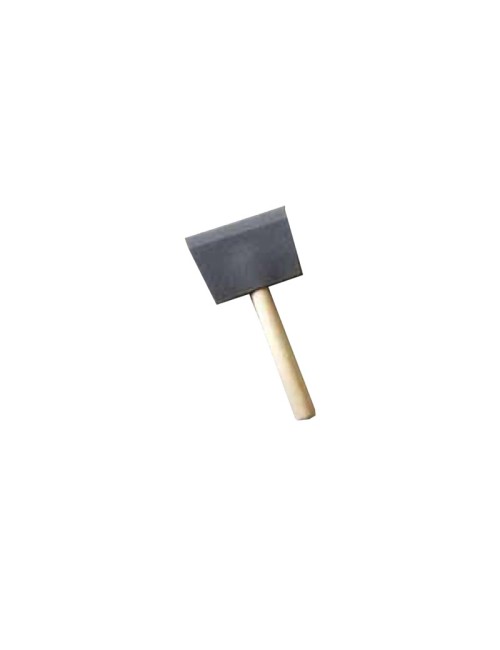 PINCEAU MOUSSE MANCHE BOIS L.100 MM