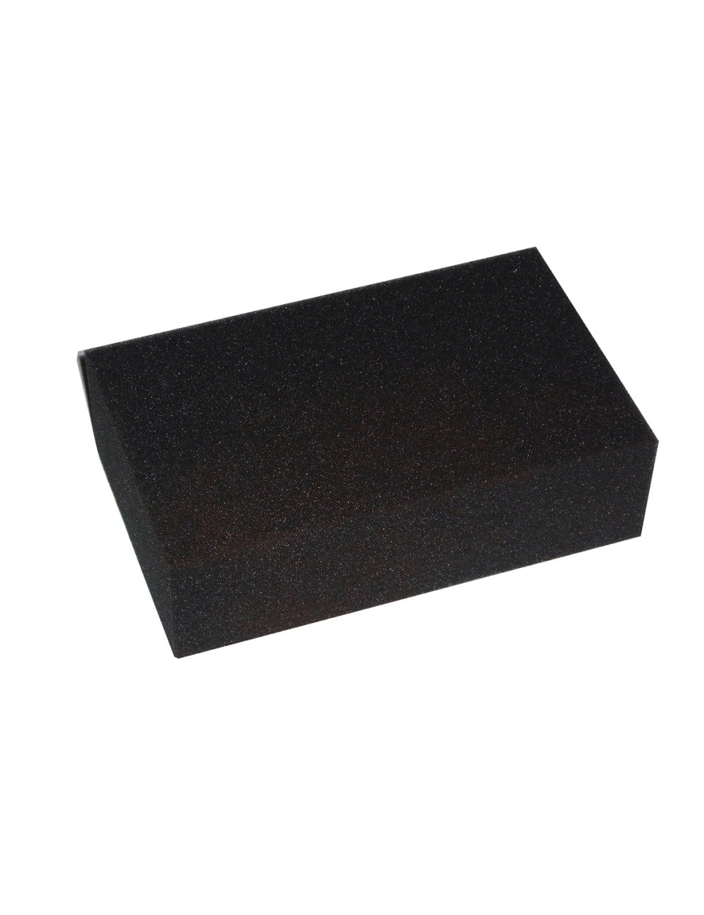 EPONGE RECTANGULAIRE 145X95X45 mm NOIR GRAIN MOYEN