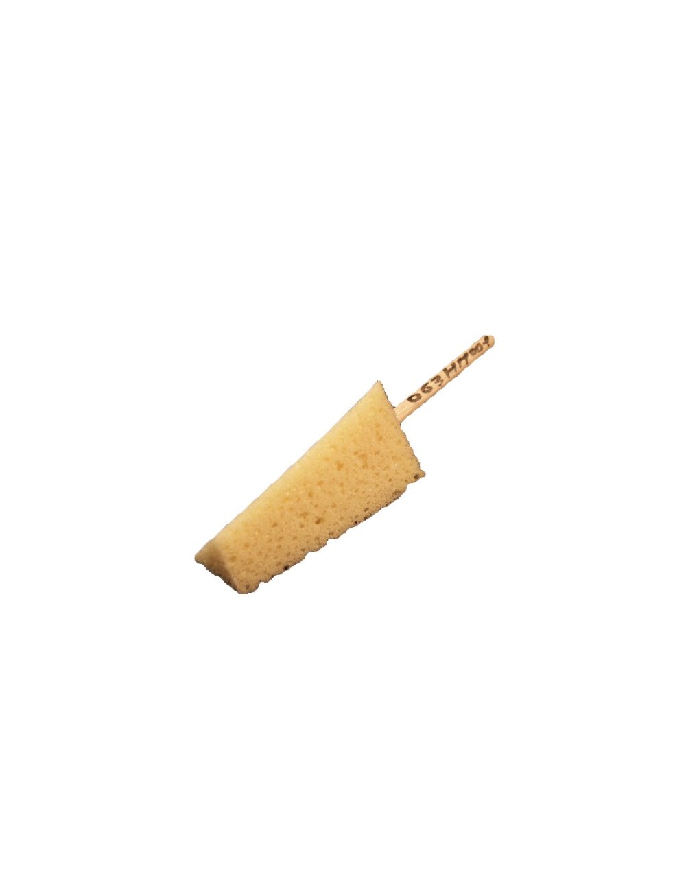 EPONGE MANCHE BOIS CONIQUE TRIANGULAIRE H LA + PETITE 25 MM L 89 MM