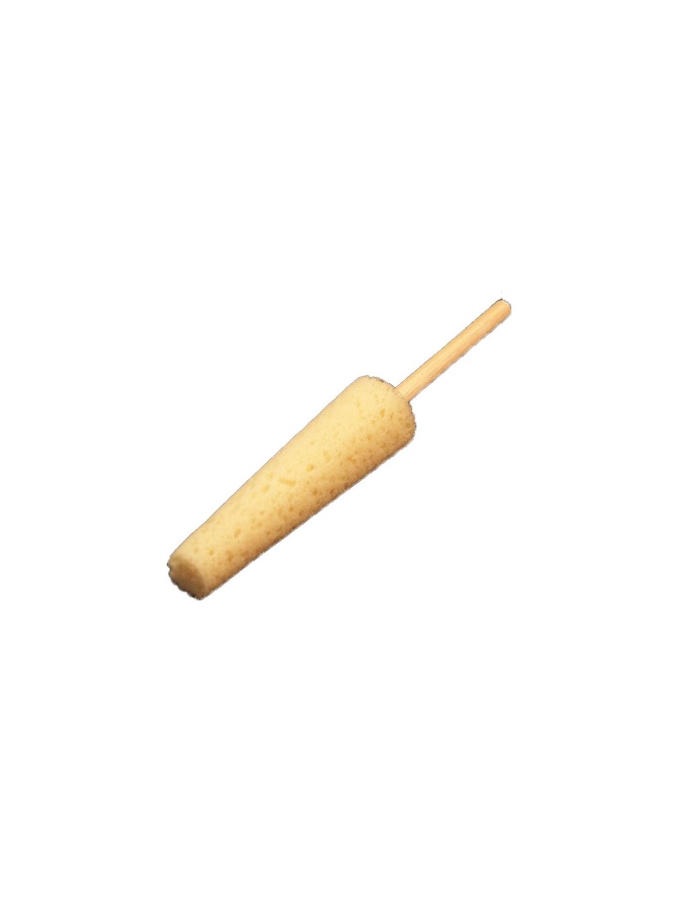 EPONGE MANCHE BOIS CONIQUE DIAM LE + PETIT 14 MM L 89 MM