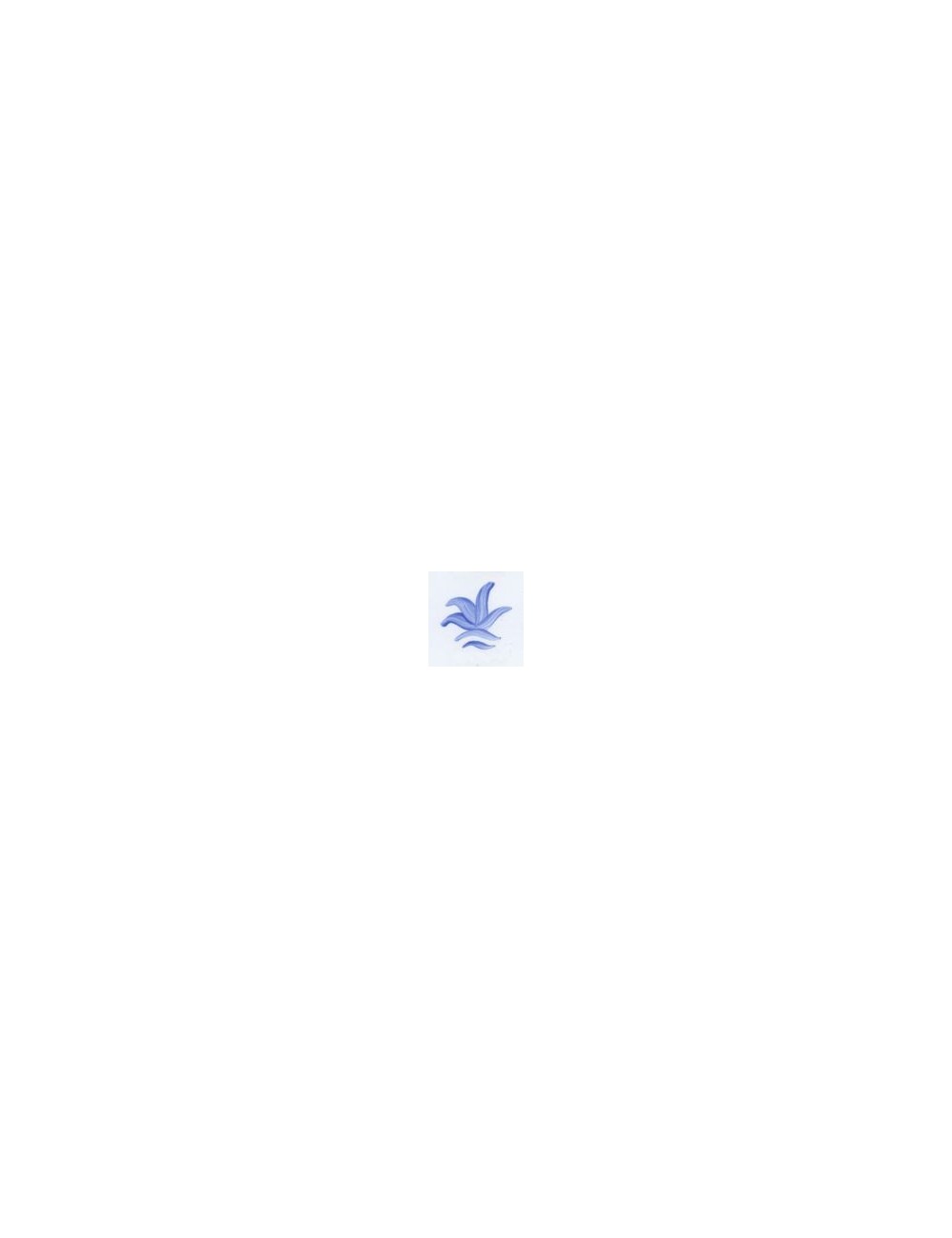 COULEUR VITTRIFIABLES DÉCOR BLEU CIEL VP3126