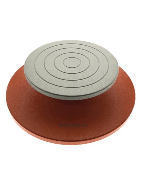 TOURNETTE ACIER REVERSIBLE ø 220 ET 150 MM H 60 MM
