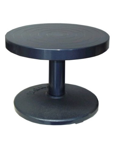 TOURNETTE DE TABLE LOURDE Diam. 25 cm H. 19 cm