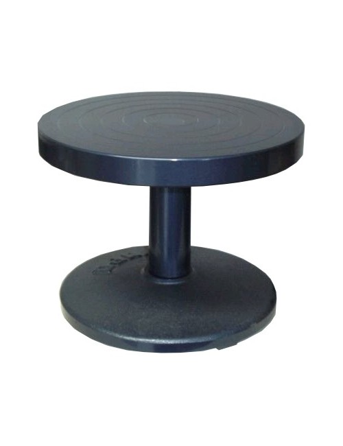 TOURNETTE DE TABLE LOURDE Diam. 25 cm H. 19 cm