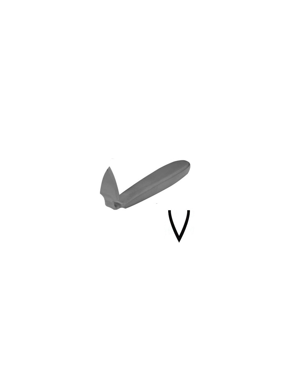 TOURNASIN INOX POINTE TRIANGLE ARC