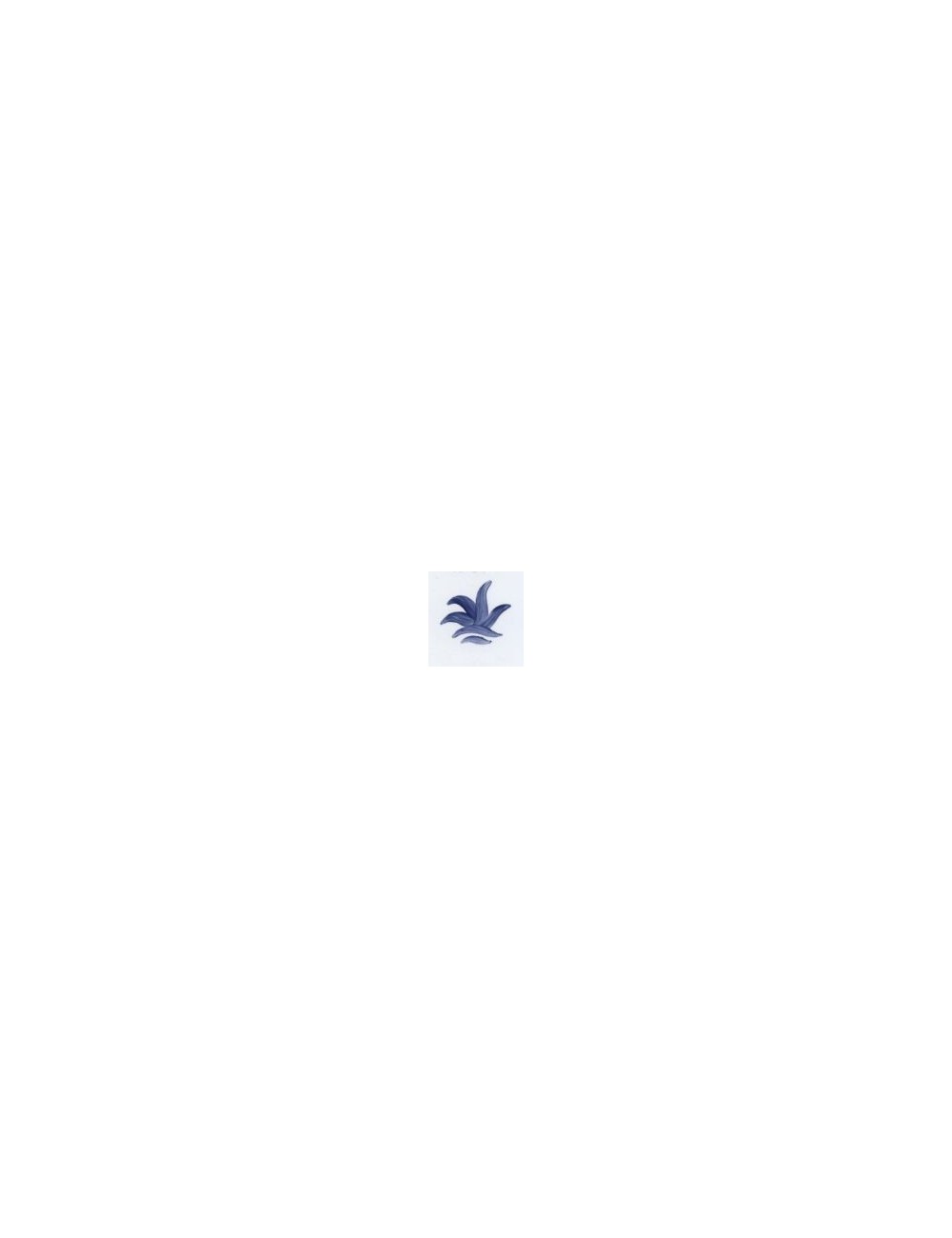 COULEUR VITTRIFIABLES DÉCOR BLEU COBALT VP3128