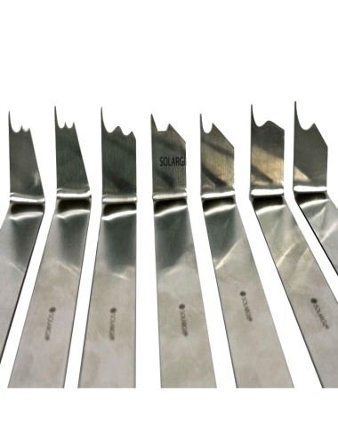 SET DE 7 TOURNASIN INOX AVEC PROFIL