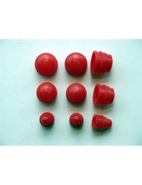 TENON DE MOULE ROUGE Ø EXT 22 mm