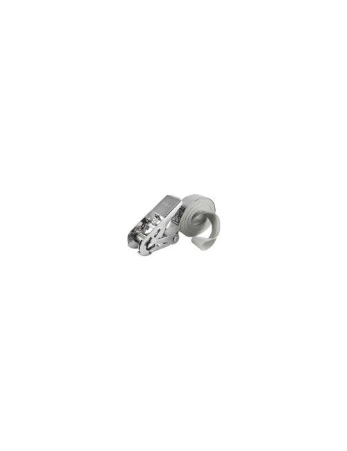 SANGLE AVEC SERRAGE INOX A CLIQUET L 25 * l 2500 MM 400 daN