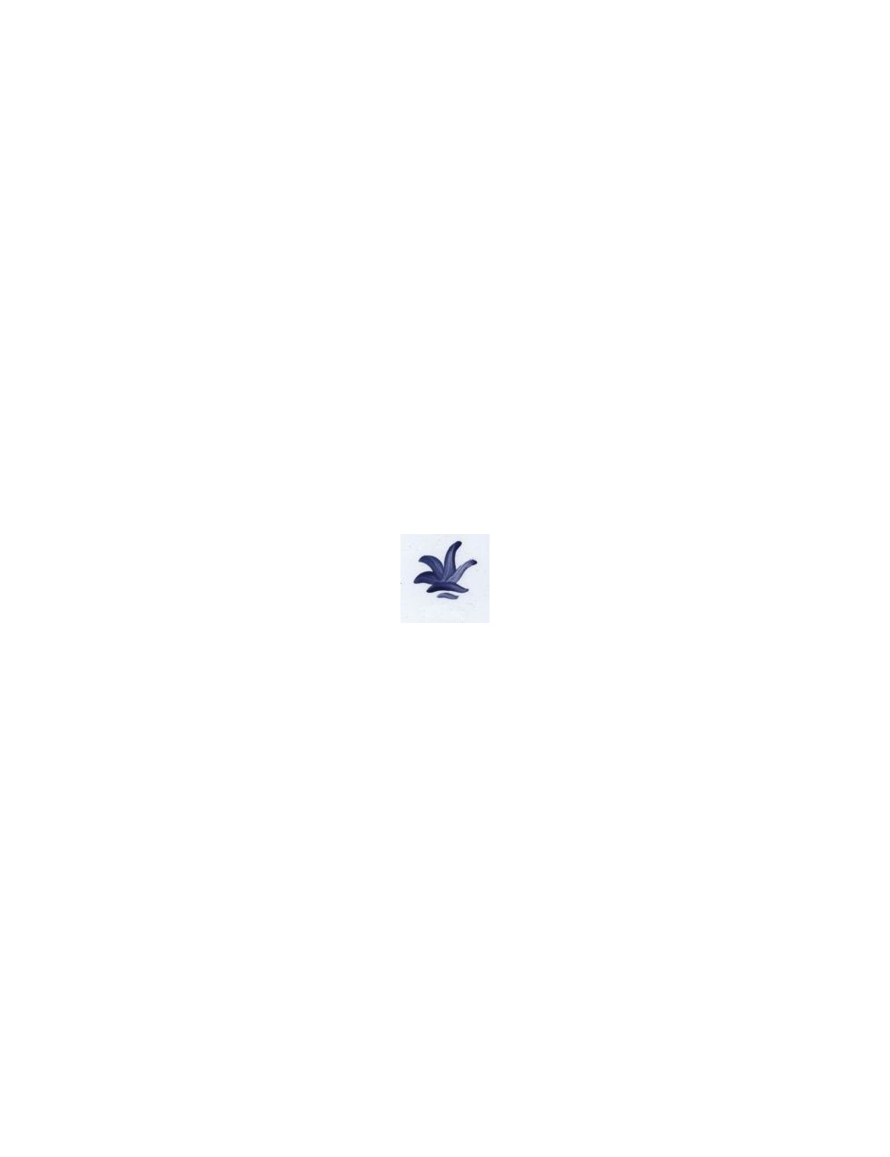 COULEUR VITTRIFIABLES DÉCOR BLEU COBALT VP3161