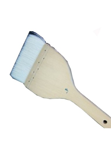 PINCEAU PLAT QUEUE DE MORUE 100mm