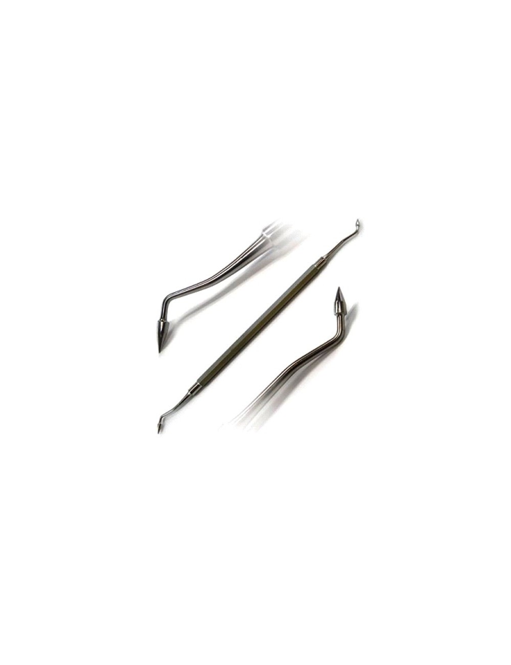 OUTIL INOX DOUBLE COUDE