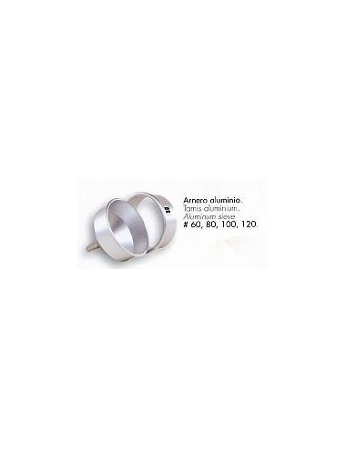 TAMIS ALUMINIUM DIAM 110 MM MAILLE 60 N°45-60