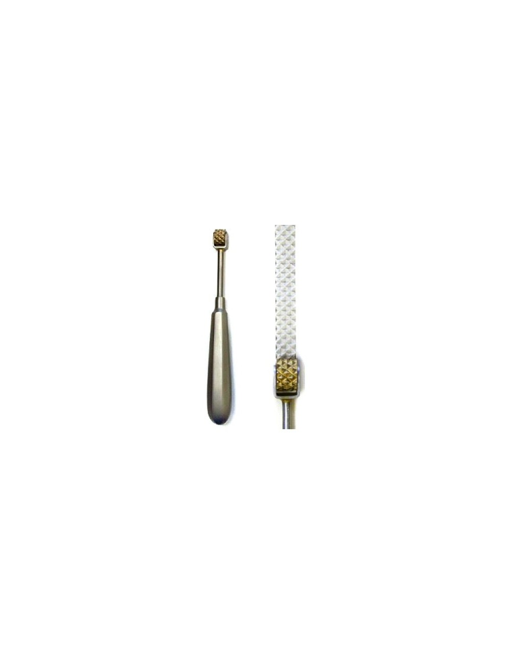 OUTIL INOX ROULETTE BRONZE LARG.9.5 MM