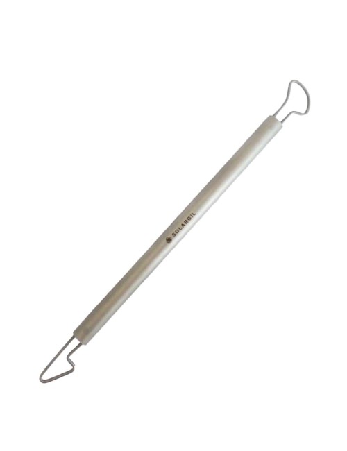 MIRETTE DOUBLE INOX FIL ROND 175 MM