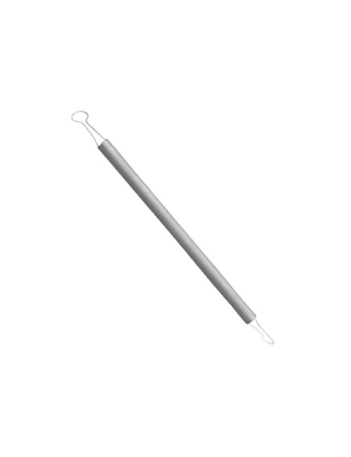 MIRETTE DOUBLE INOX FIL ROND 130 MM