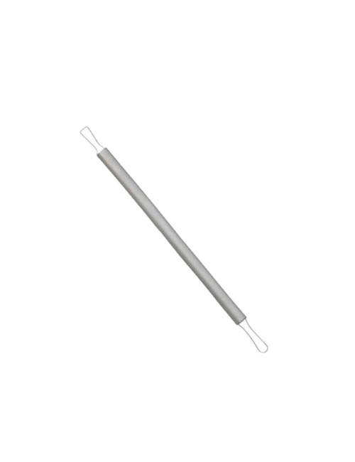 MIRETTE DOUBLE INOX FIL ROND 130 MM