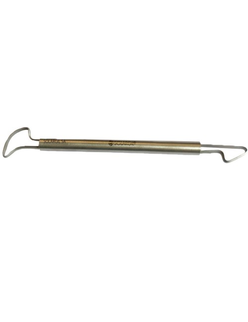 MIRETTE DOUBLE INOX FIL COUPANT L 18 CM - FR383