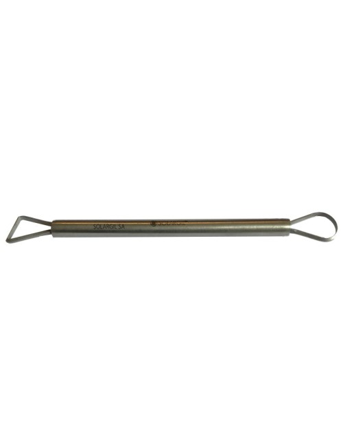 MIRETTE DOUBLE INOX FIL COUPANT L 17.5 CM - FR379