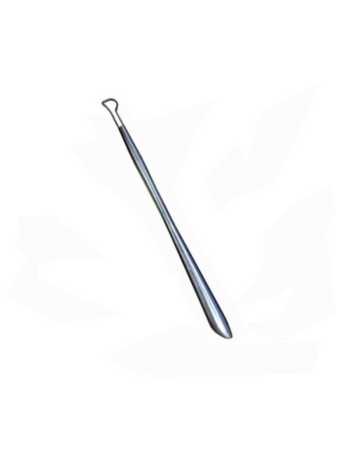 MIRETTE-EBAUCHOIR INOX FIL ROND 200 MM AVEC DENTS