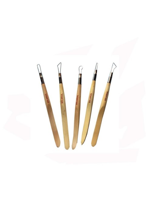 MIRETTE/ EBAUCHOIR MINIATURE 11 CM  LOT DE 5 PIECES